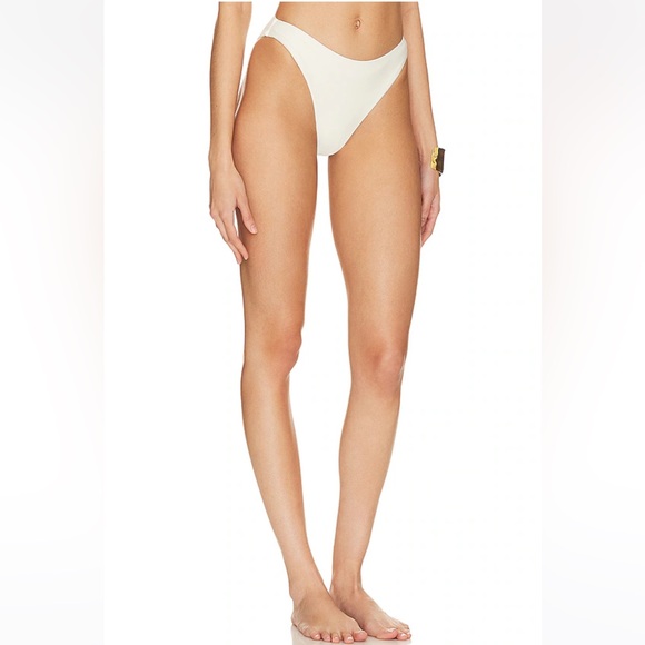 Tularosa | TAMRYN High-leg Bikini Bottom - Ivory - Picture 3 of 7